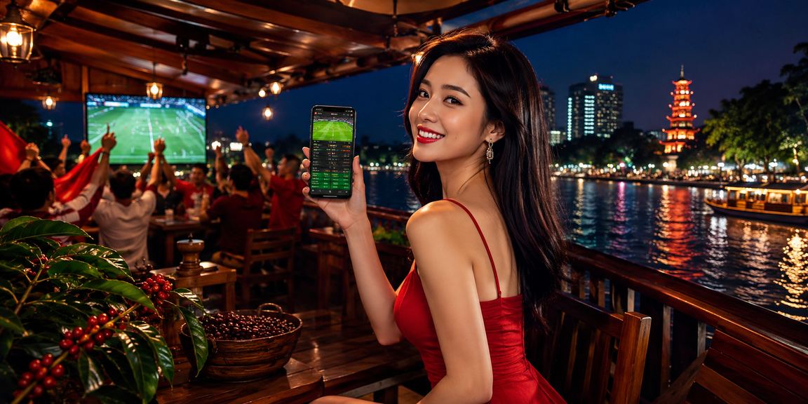 Người dùng tại Hà Nội trải nghiệm casino trực tuyến trên điện thoại Android bên tách cà phê